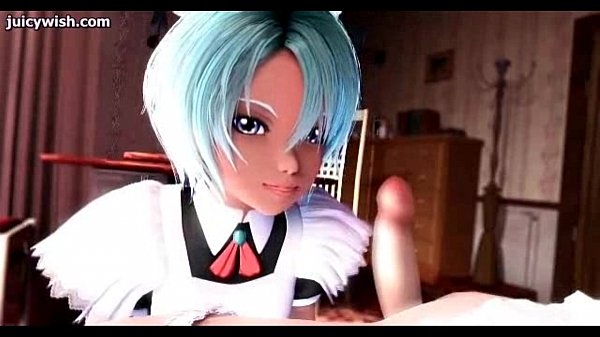 Animated teenie sucks shemale cock and riding