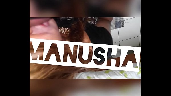 Indian Shemale  Manusha sucking and swallowing cum..!