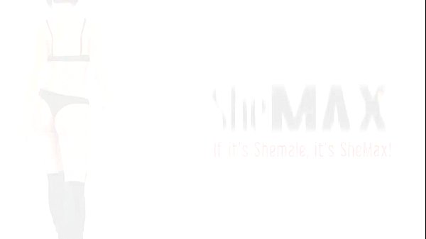 Femboy with small titties fools around and jerks shaved dick