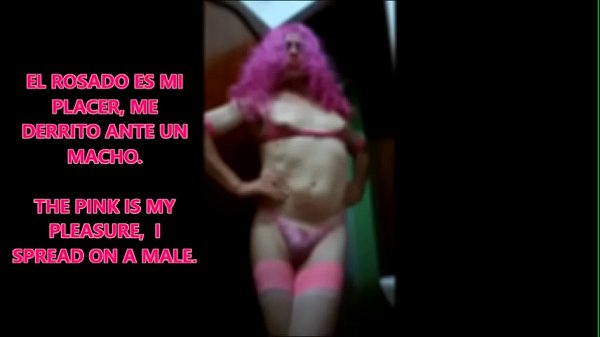 THE PINK IS MY PLEASURE, I SPREAD ON A MALE