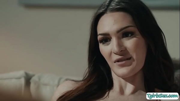 Ts Tori Easton tranny cock blowjob and barebacks stepdads ass