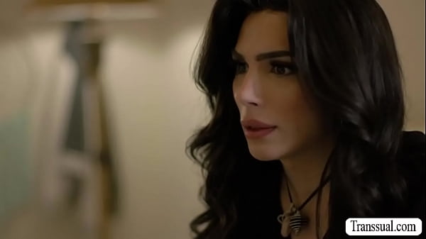 Gorgeous shemale analed by ex boyfriend