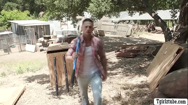 Galactic shemale Emma Rose gets analed by bigcock