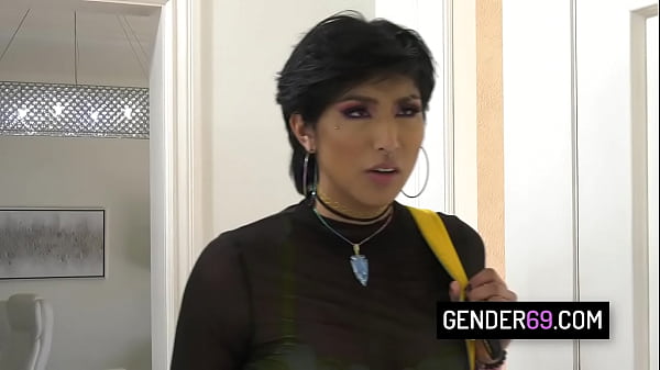 Stepdad spanks and barebacks tranny stepdaughter Pixi Lust